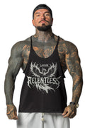 Camiseta sin mangas al atardecer