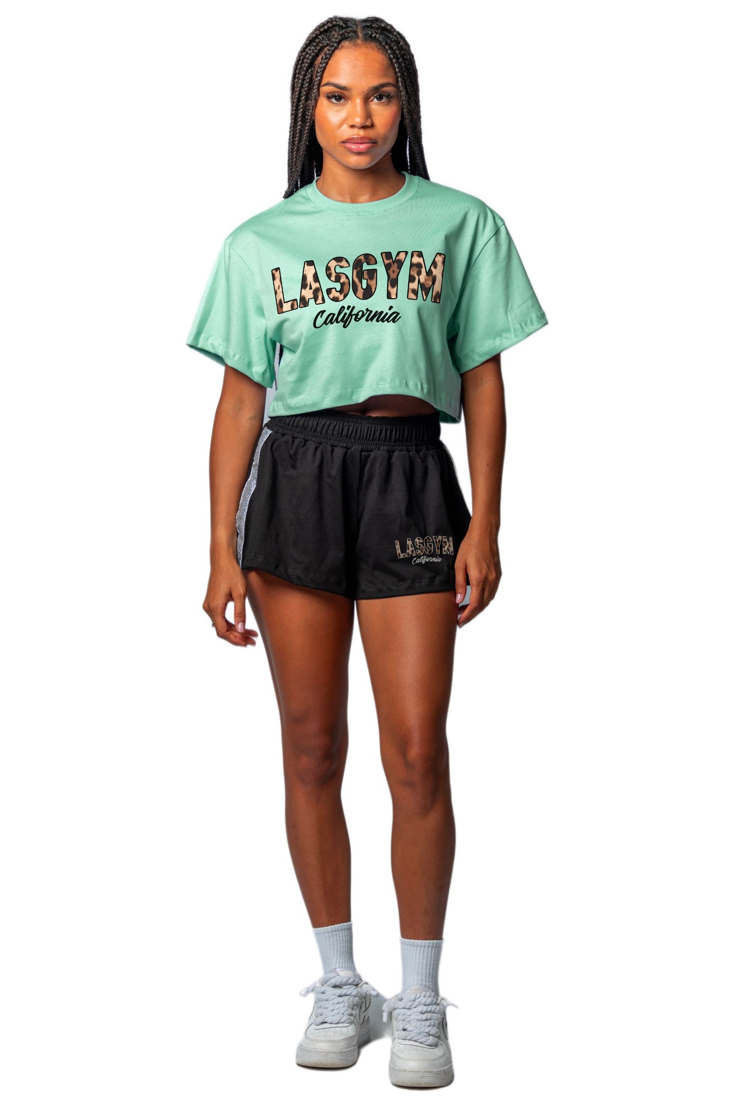 T-shirt Crop LEO Wellness Athlete