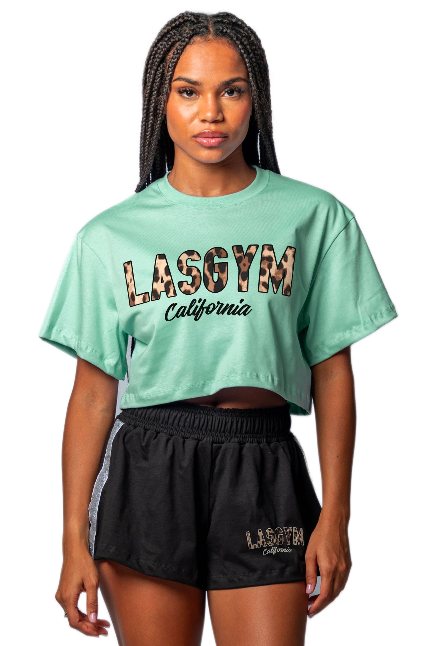 T-shirt Crop LEO Wellness Athlete