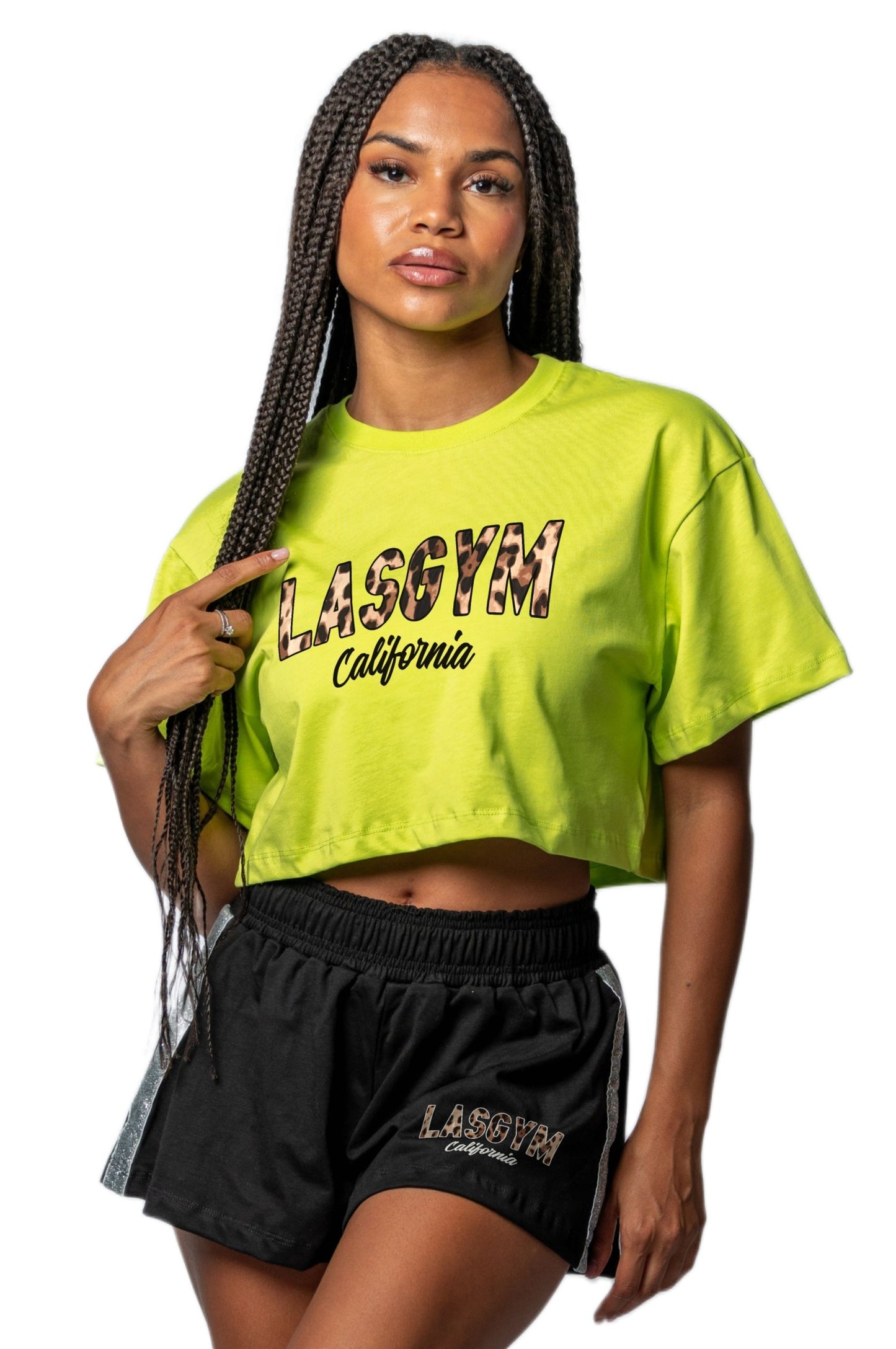Bunker hill women's crop t-shirt