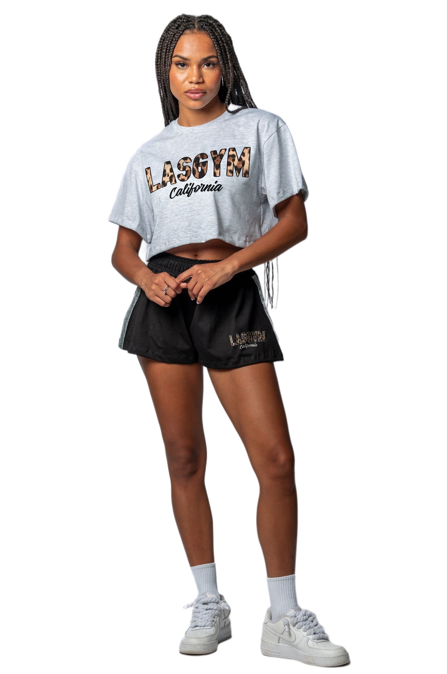 T-shirt Crop Lasgym LEO