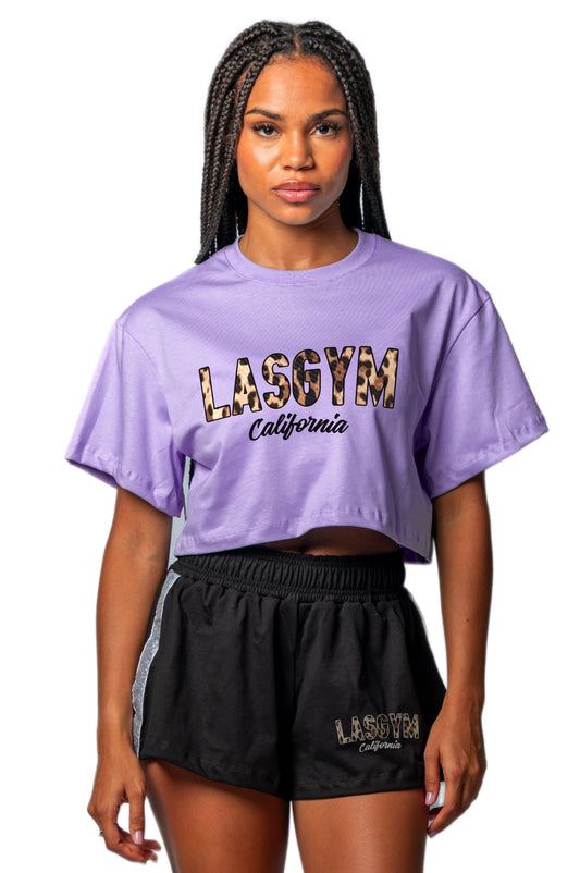 T-shirt Crop LEO Wellness Athlete