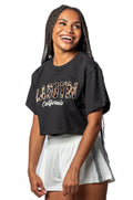 T-shirt Crop Lasgym LEO