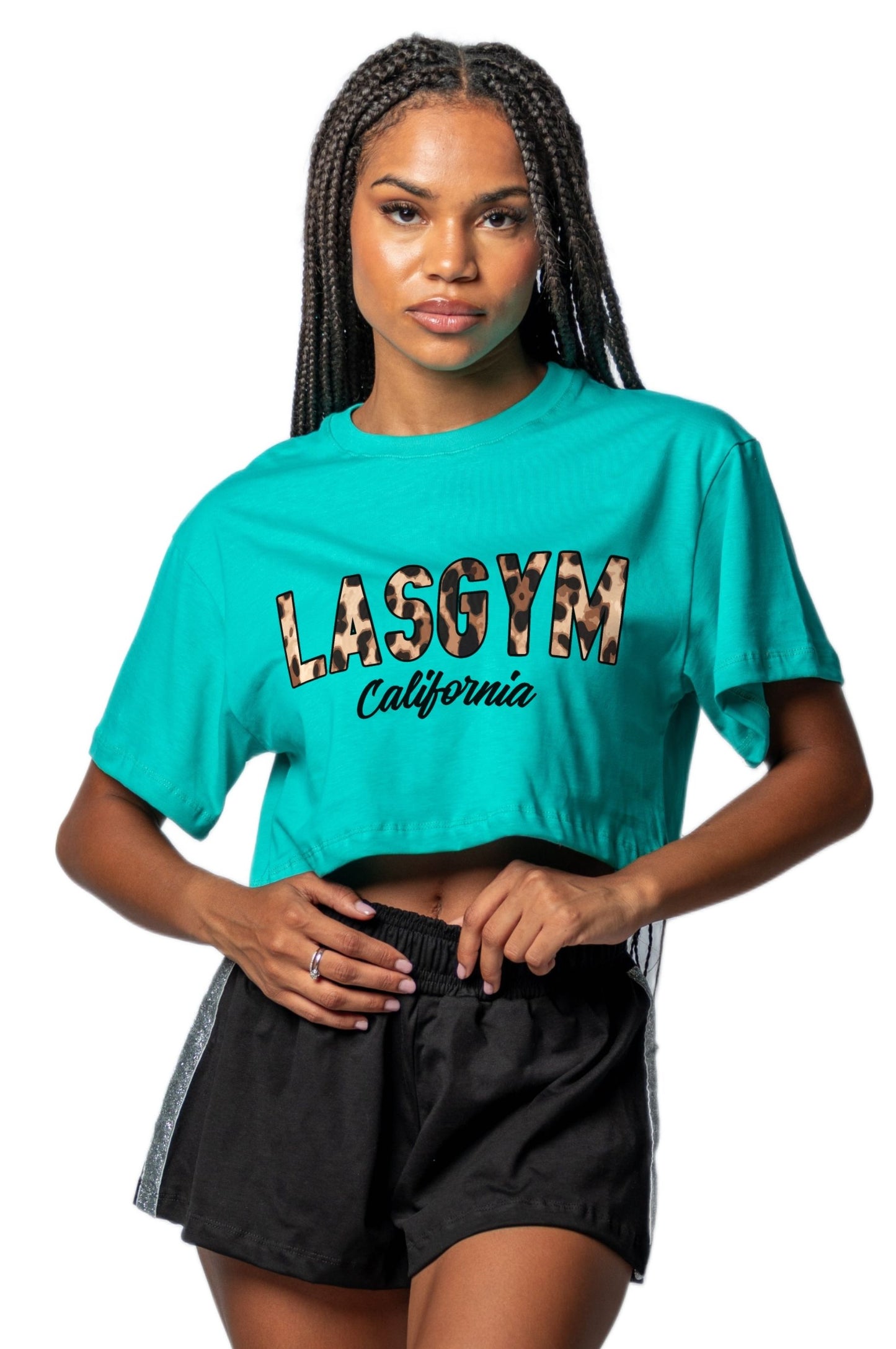 T-shirt Crop LEO Wellness Athlete