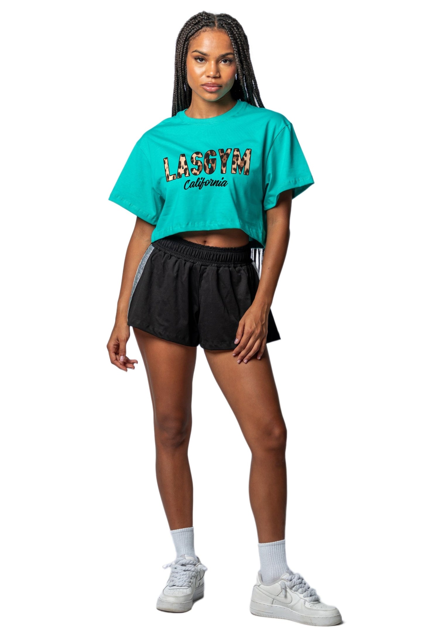 T-shirt Crop LEO Wellness Athlete