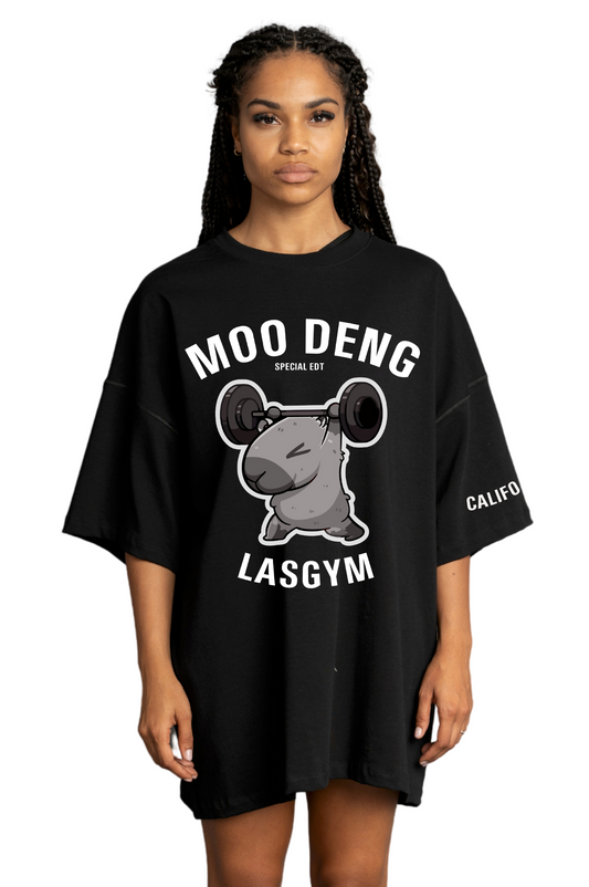 Camiseta oversize MOO DENG SPECIAL EDT. LASGYM UNISEX