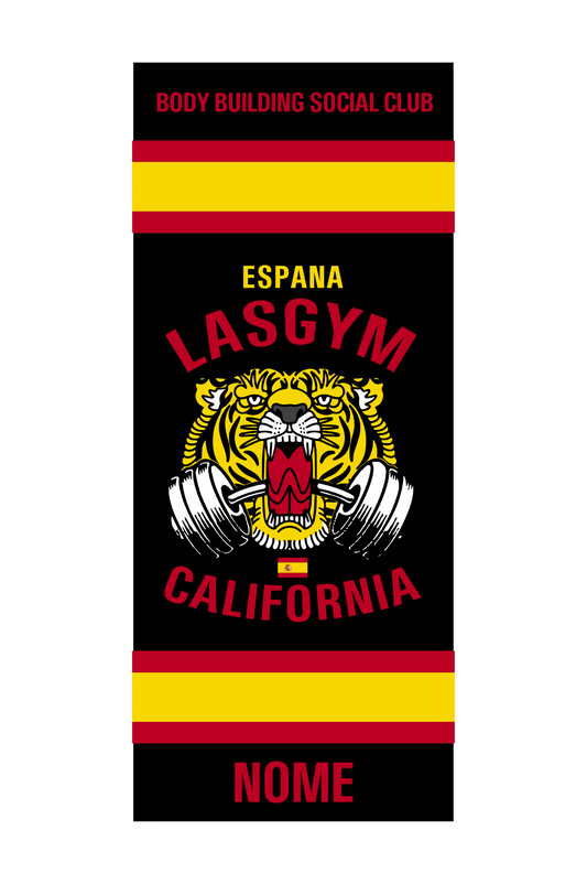 TOALLA DE GIMNASIO OLD TIGER NACIONES ESPANA (PERSONALIZABLE)