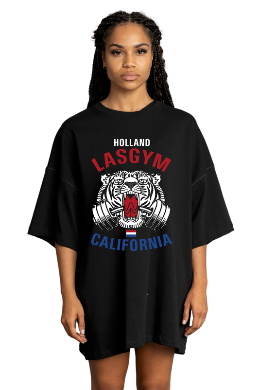 T-shirt Oversize OLD TIGER NATIONS HOLLAND UNISEX