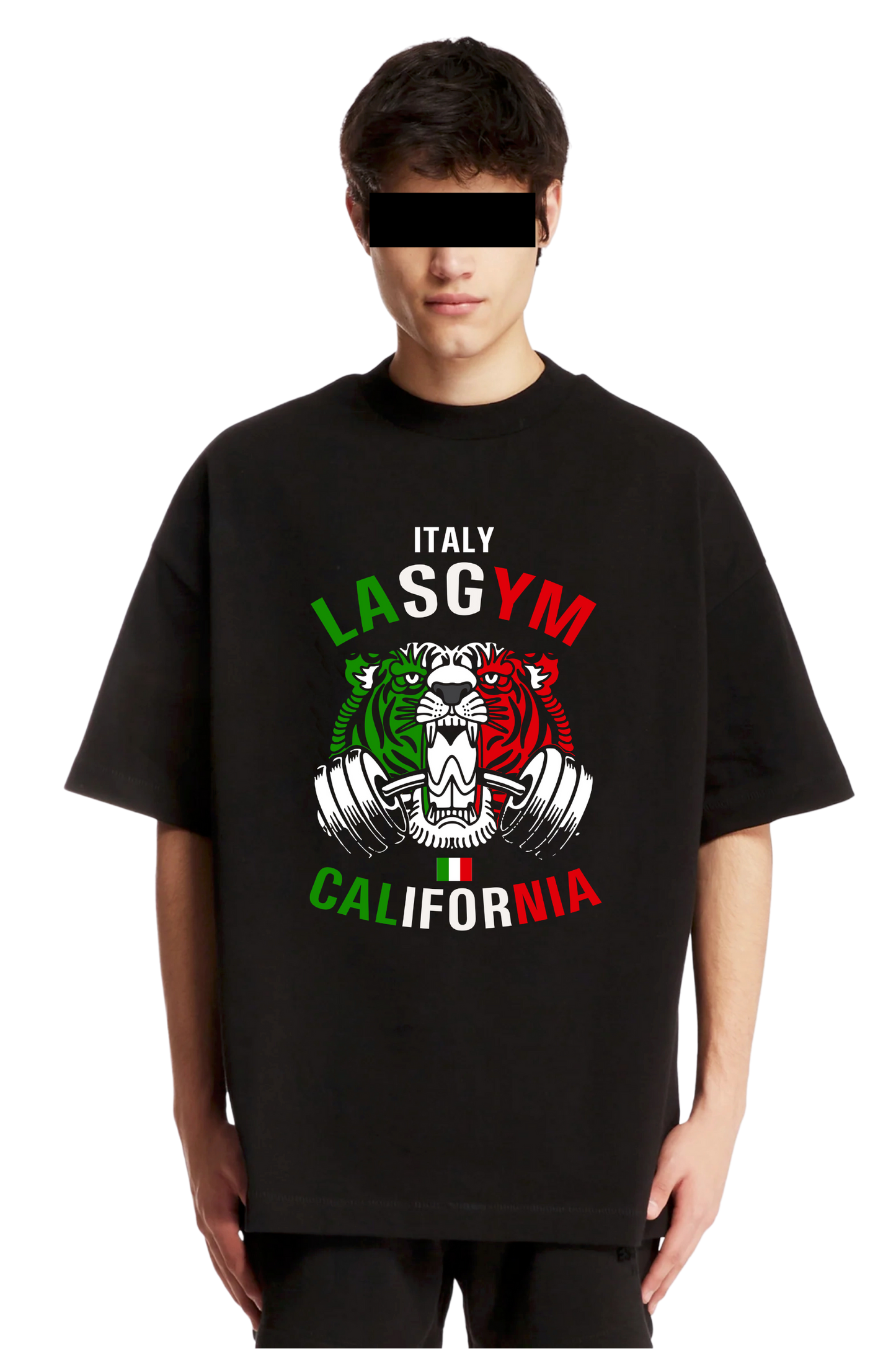 T-shirt Oversize OLD TIGER NATIONS ITALY UNISEX