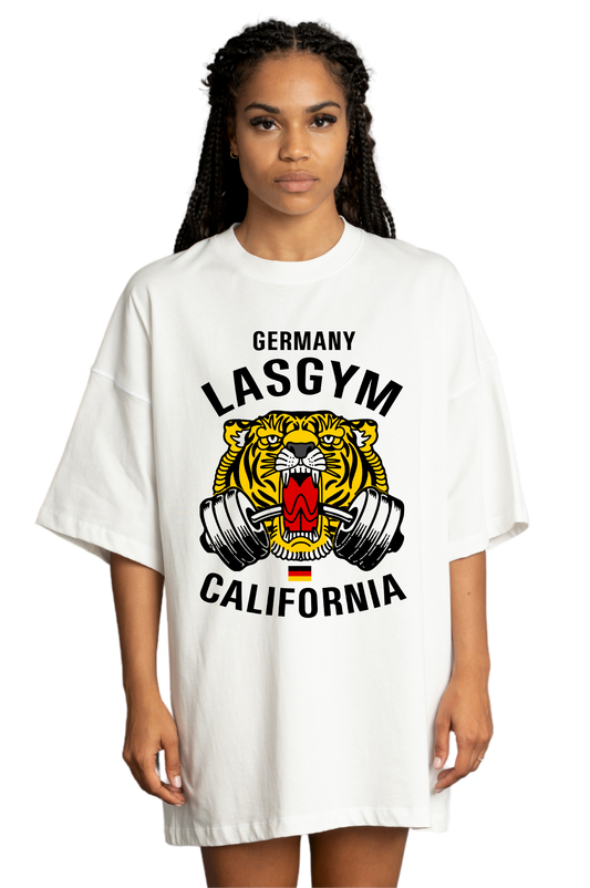 T-shirt Oversize OLD TIGER NATIONS GERMANY UNISEX