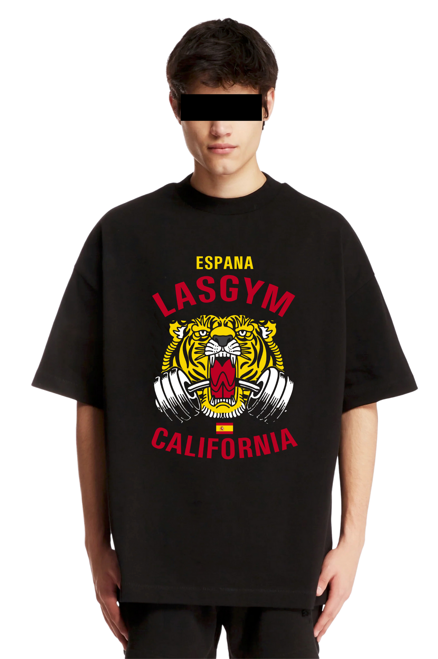 Camiseta oversize OLD TIGER NACIONES ESPANA UNISEX