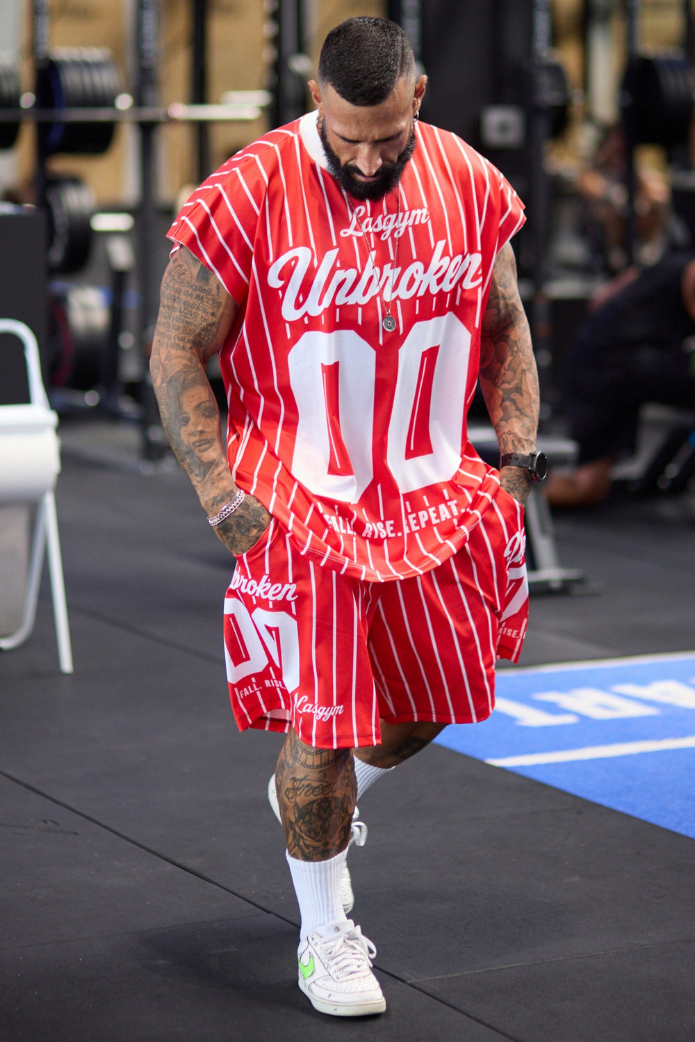 Shorts Over Performance Gessato Unbroken