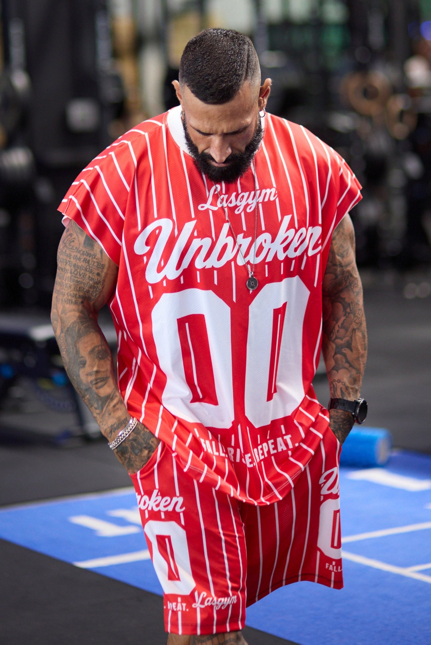 Shorts Over Performance Gessato Unbroken