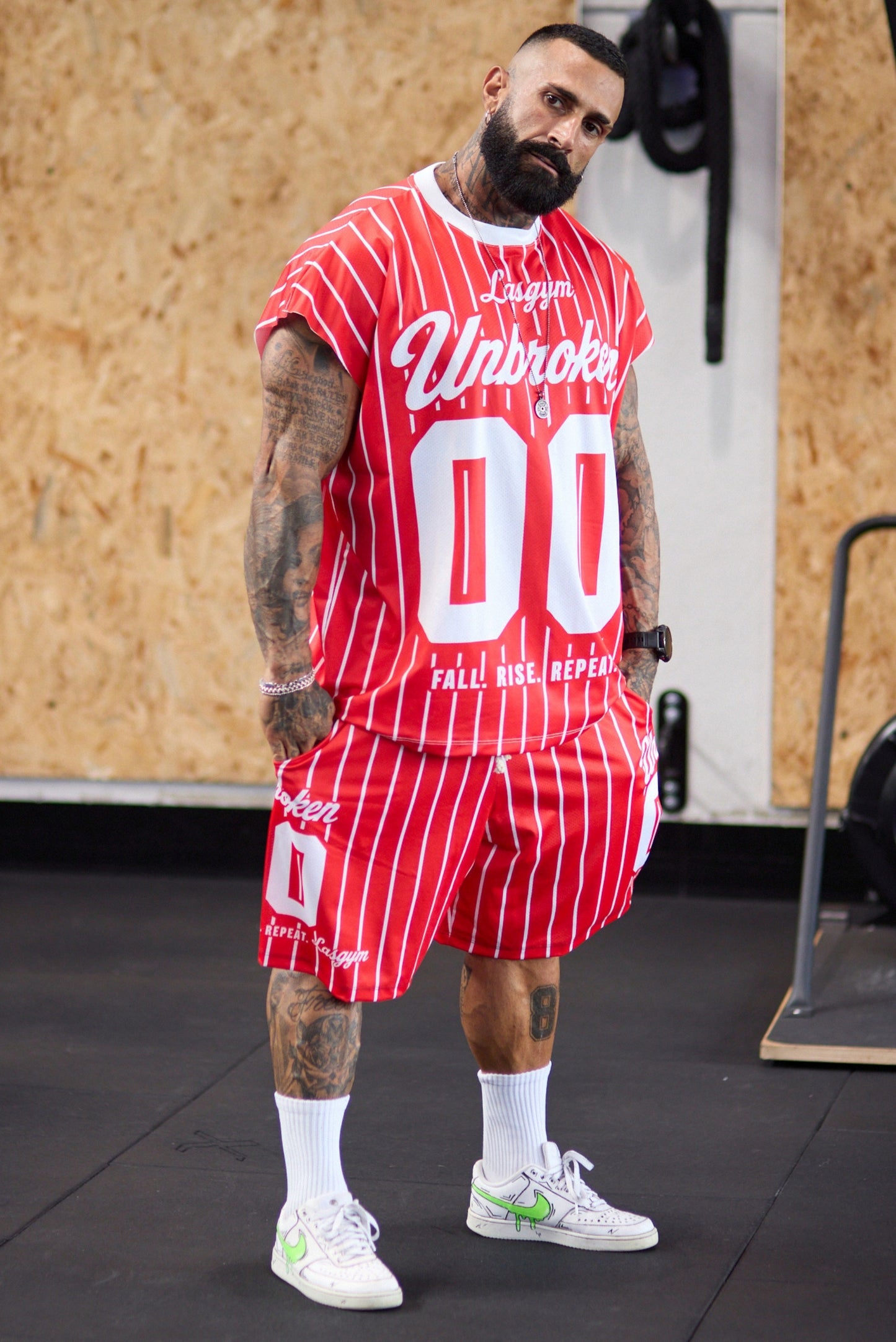 Shorts Over Performance Gessato Unbroken