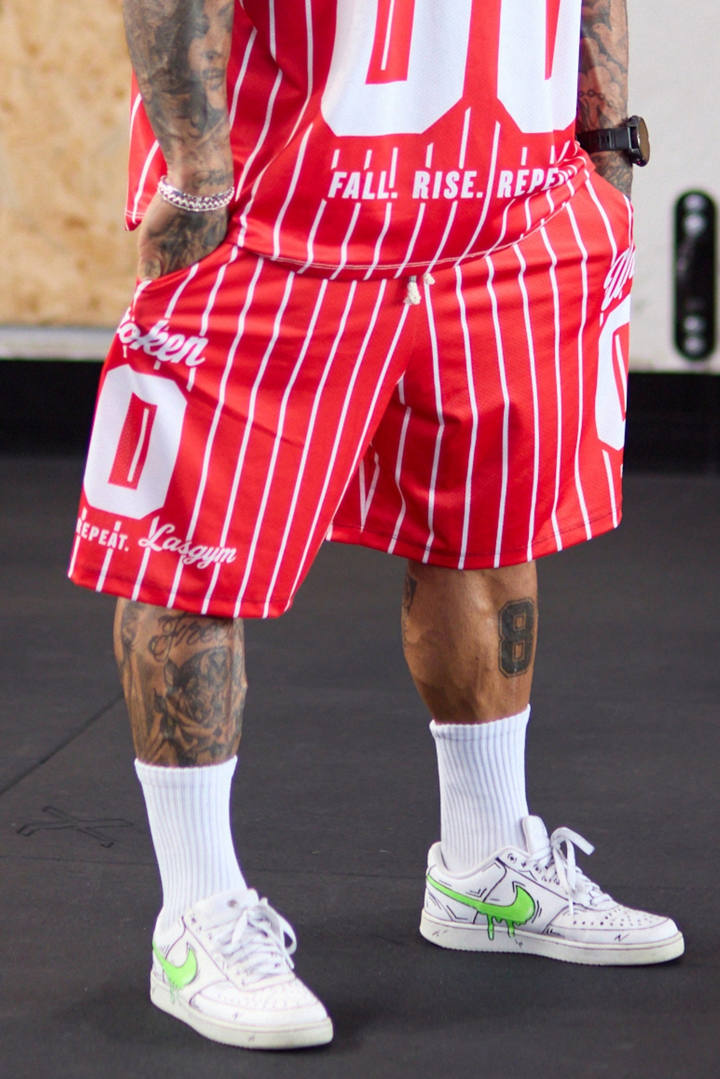 Shorts Over Performance Gessato Unbroken