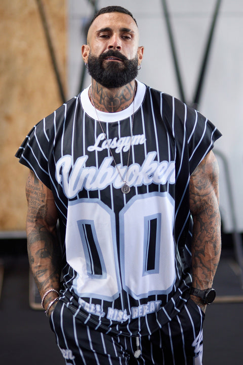 Pinstripe Unbroken SuperOver Tank Top