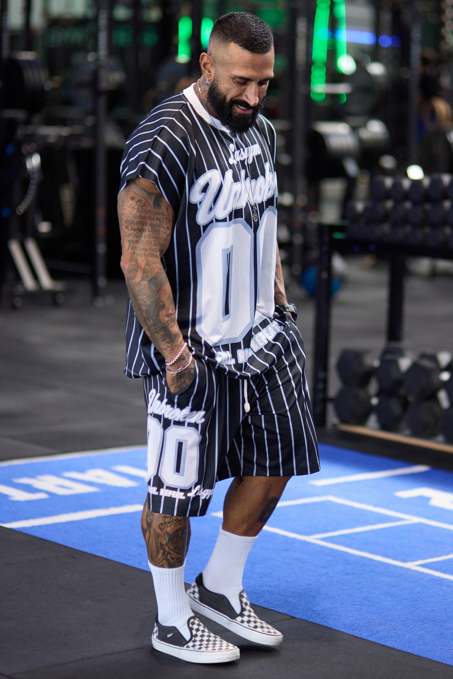 Shorts Over Performance Gessato Unbroken