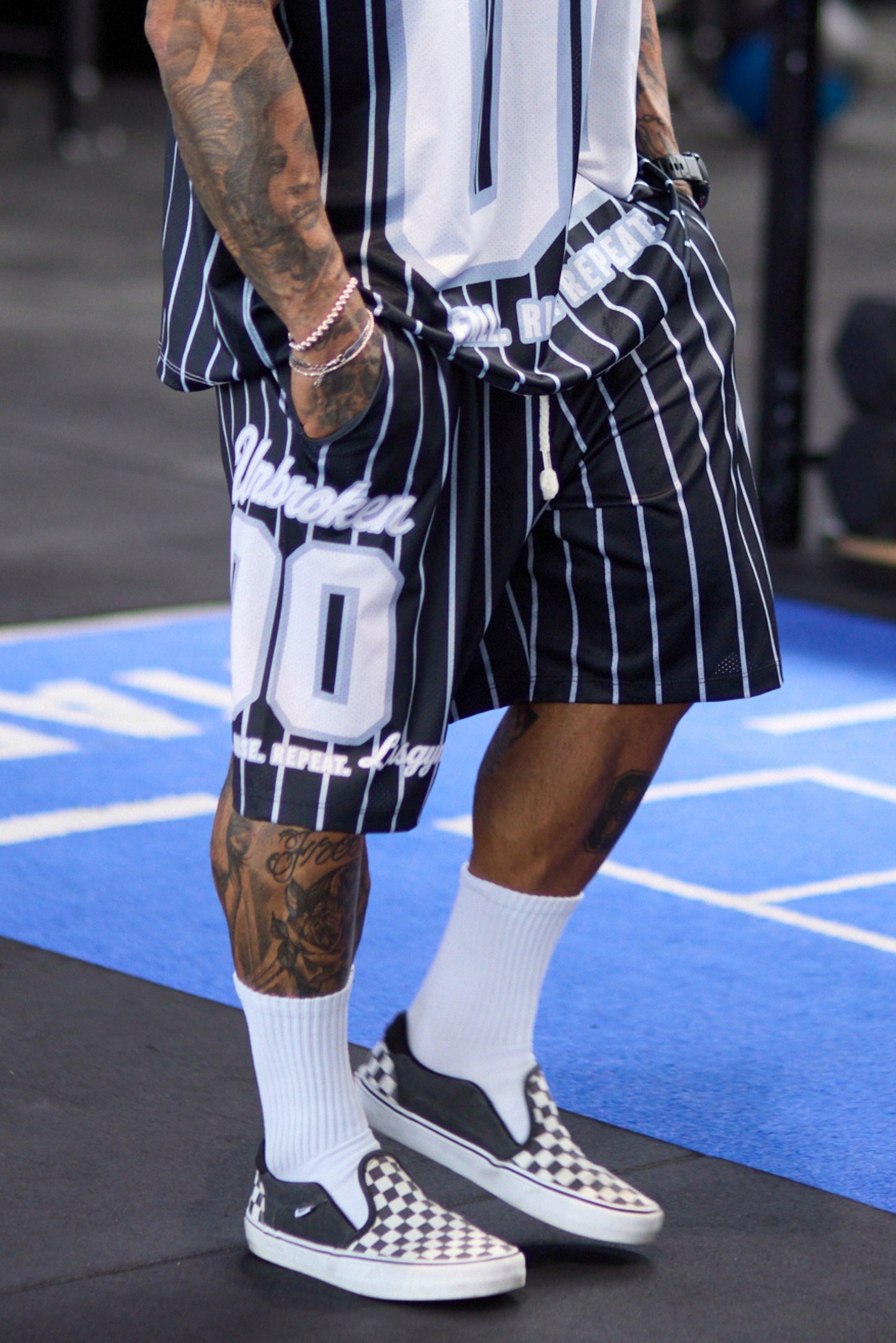 Shorts Over Performance Gessato Unbroken