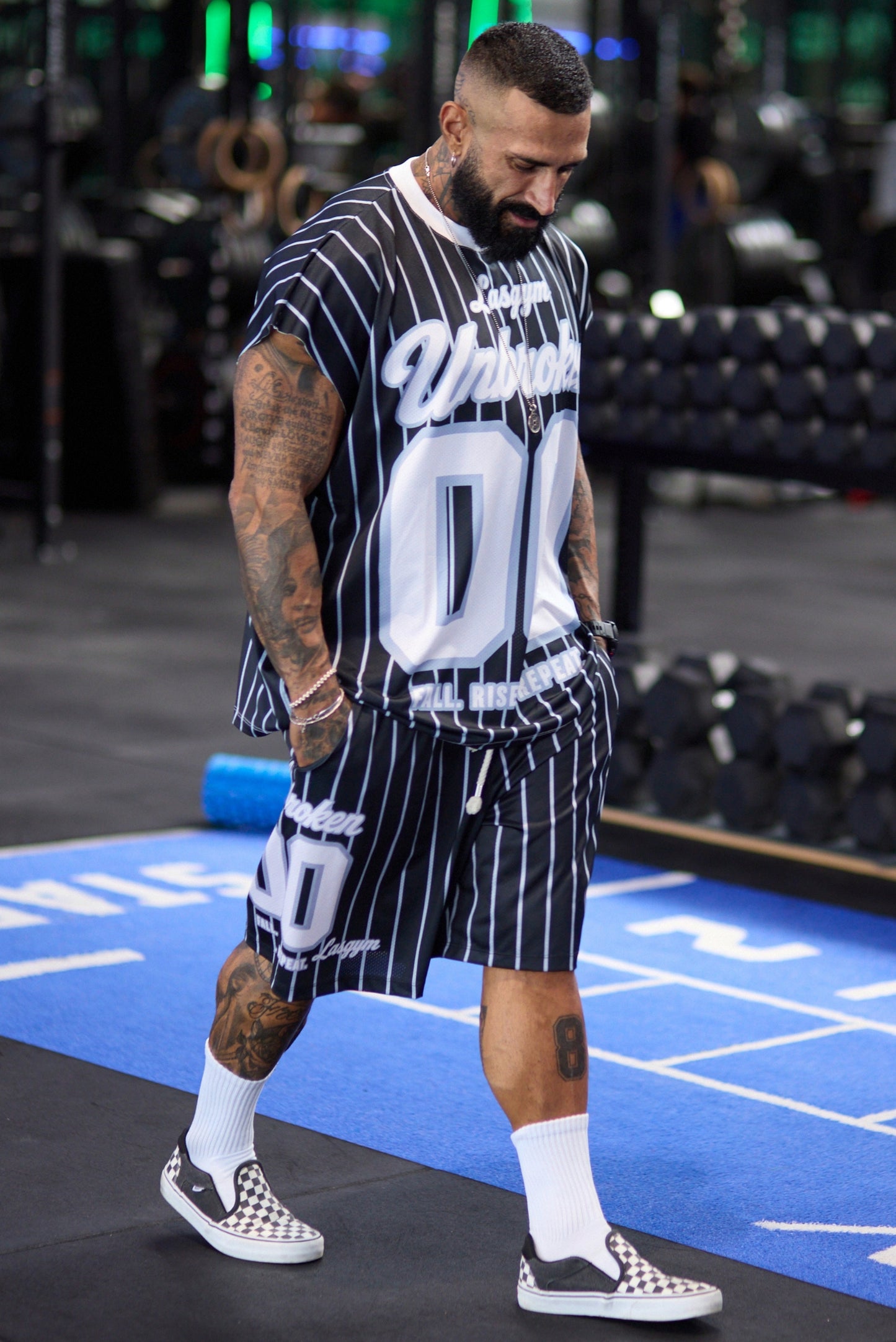 Shorts Over Performance Gessato Unbroken