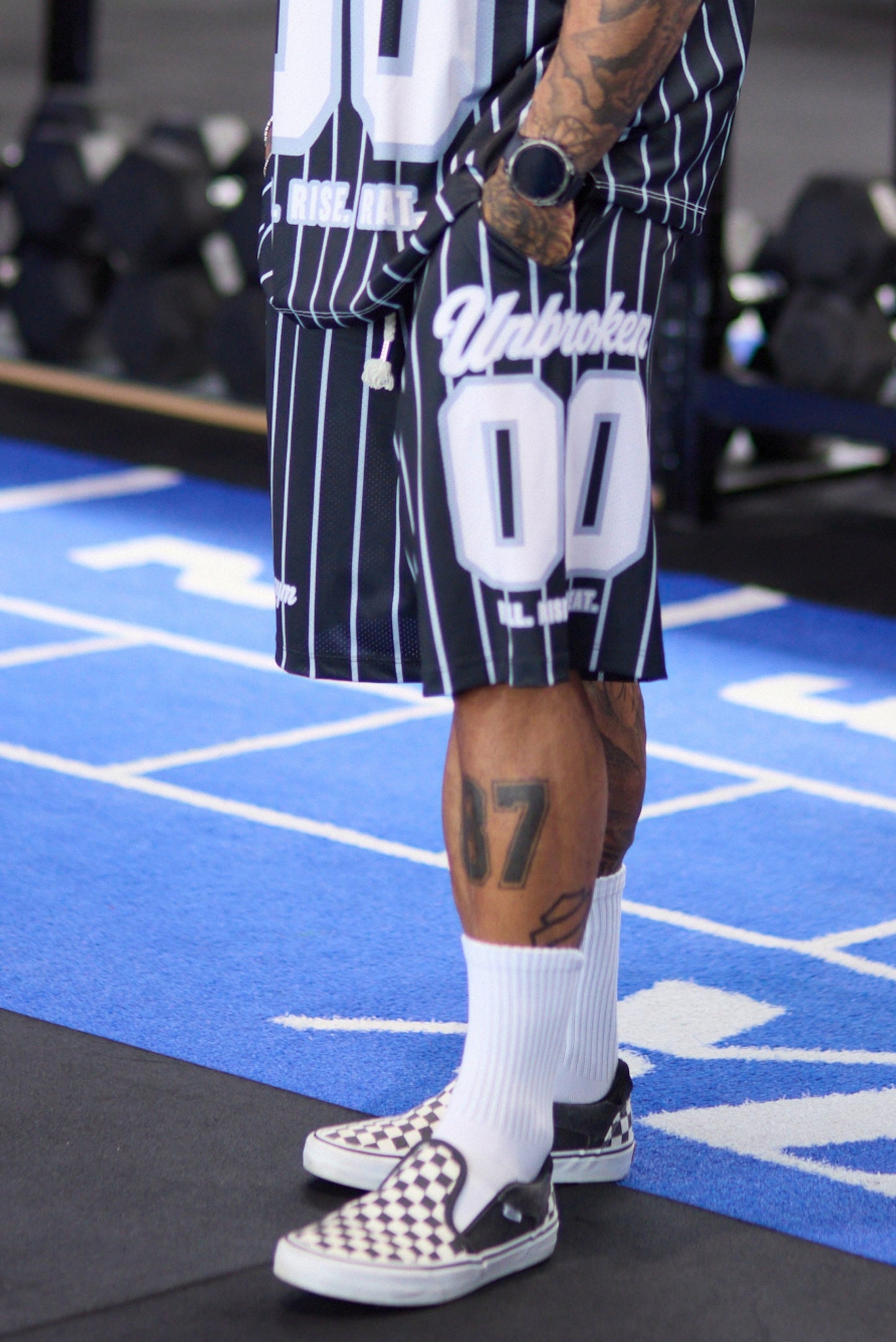 Shorts Over Performance Gessato Unbroken