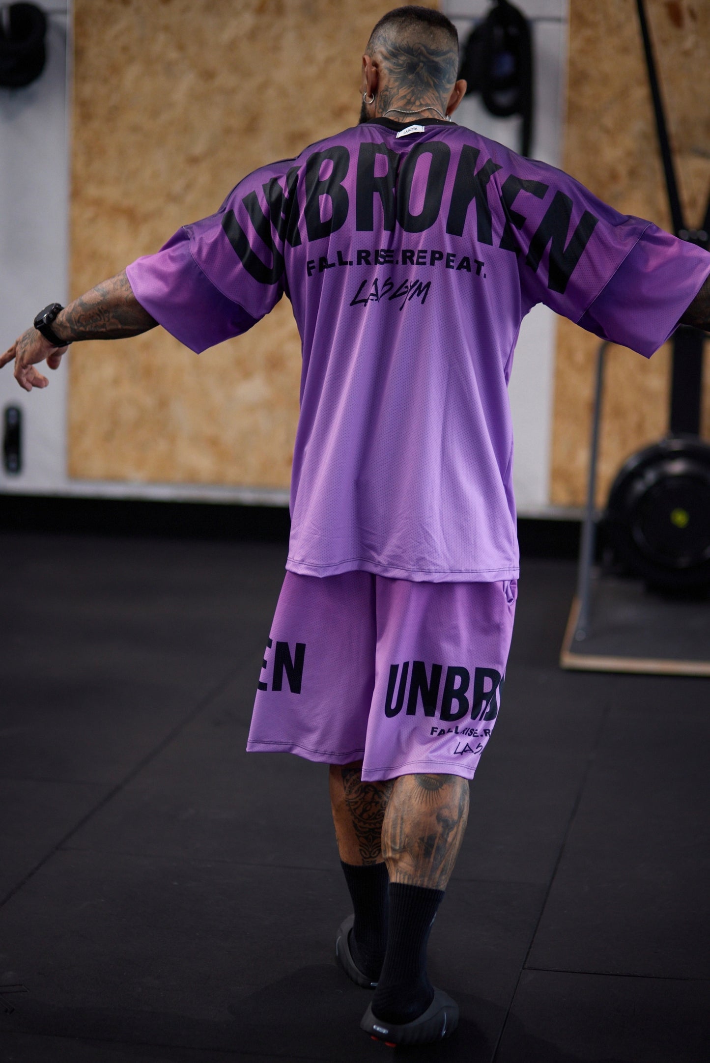 T-shirt S.Over Degradè Unbroken