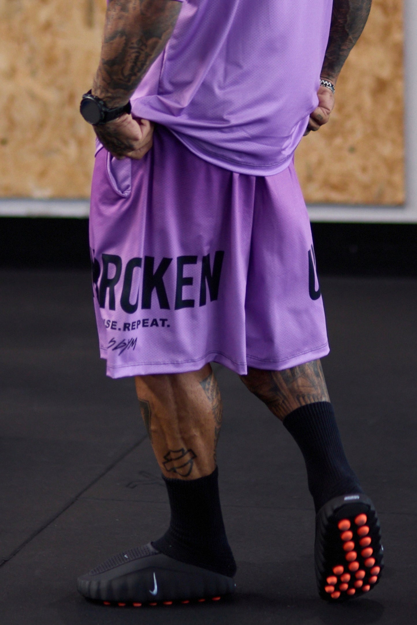 Shorts Over Performance  Degradè Unbroken