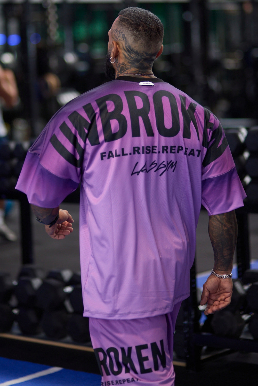 T-shirt S.Over Degradè Unbroken