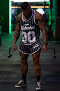 Singlet Running Pinstripe