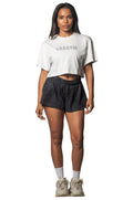 T-shirt Crop Lasgym Crystal Bianca