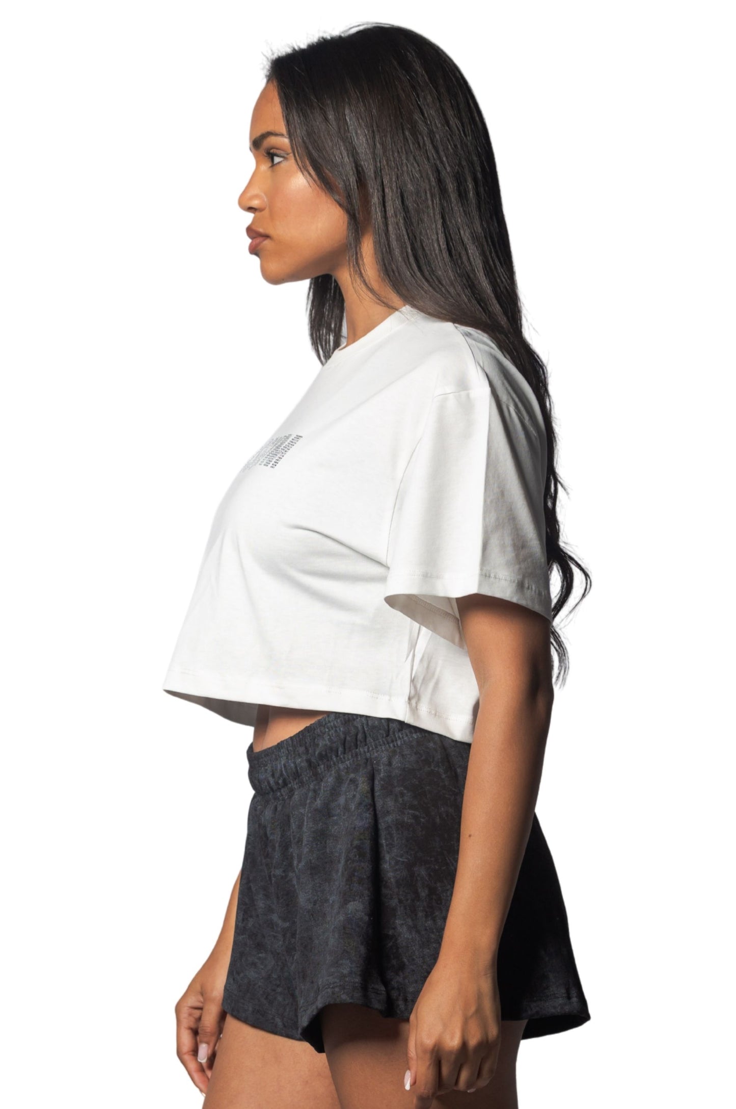 Bunker hill women's crop t-shirt