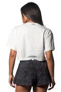 T-shirt Crop Lasgym Crystal Bianca