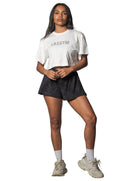 T-shirt Crop Lasgym Crystal Bianca