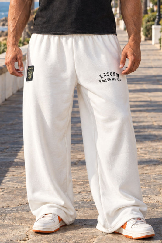 Pantalone Baggy Man Bianco Ghotic