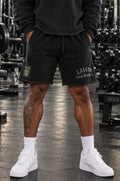 Golden Era Ghotic Black Oversized Shorts