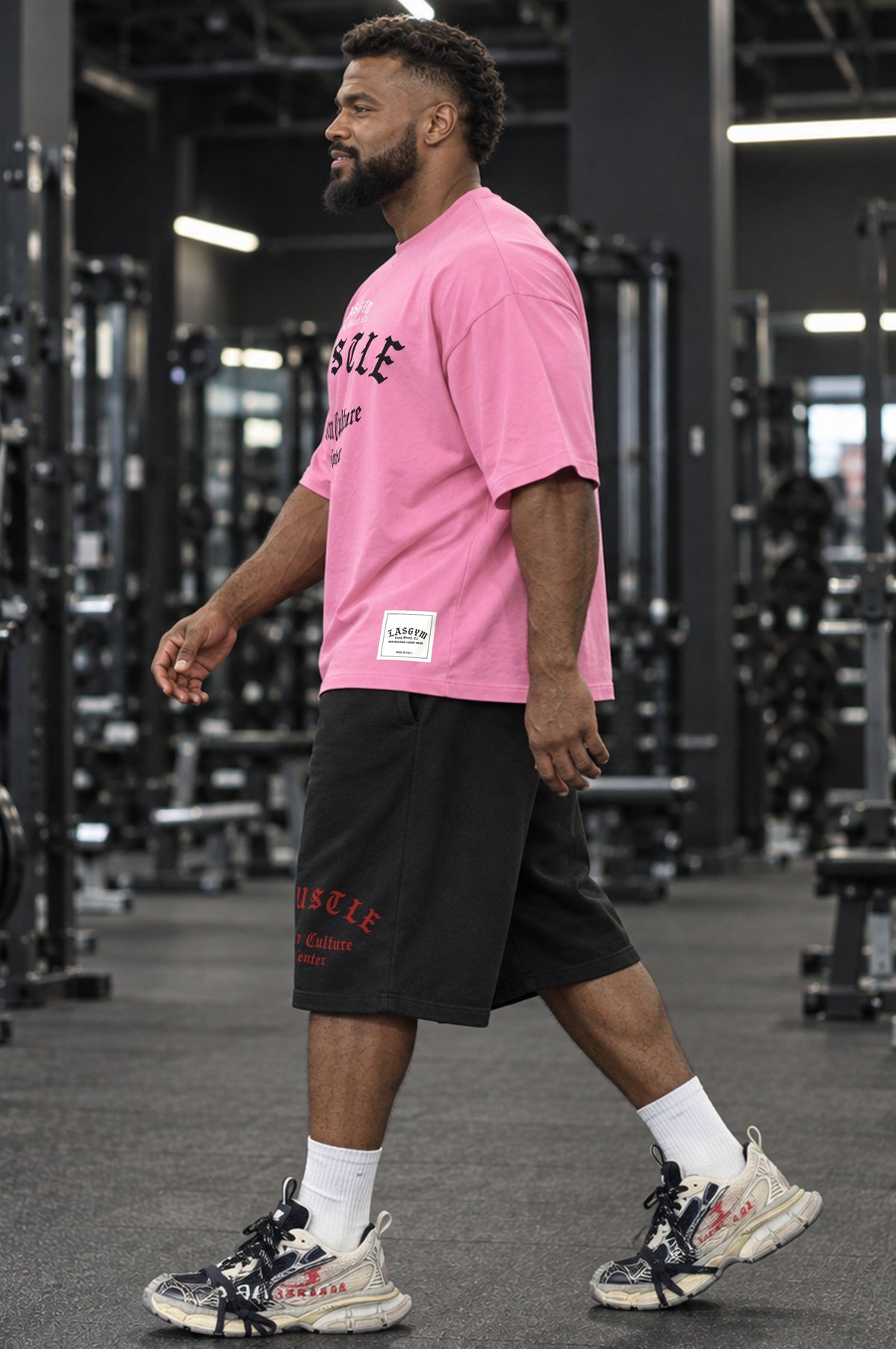 T-shirt S.Over Premium Hustle Ghotic Bubble