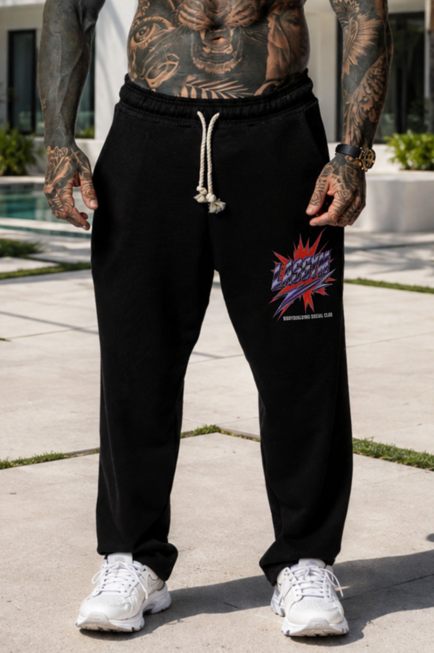 Pantalón Sacramento oversize Celeste EdT UNISEX 