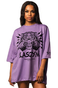 T-shirt S.Over Silverlake Black EDT Lilla