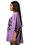 T-shirt S.Over Silverlake Black EDT Lilla