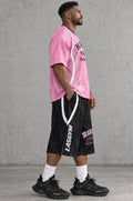 Golden Era This is War Black Oversized Shorts