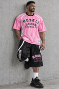 Golden Era This is War Black Oversized Shorts