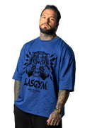 T-shirt S.Over Silverlake Man Black Blu