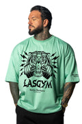 T-shirt S.Over Silverlake Man Black Menta