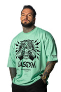 T-shirt S.Over Silverlake Man Black Menta