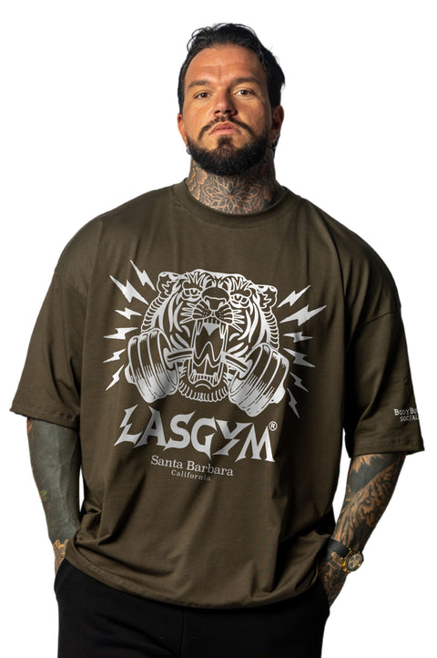 Silverlake Man Army Green SuperOver T-shirt