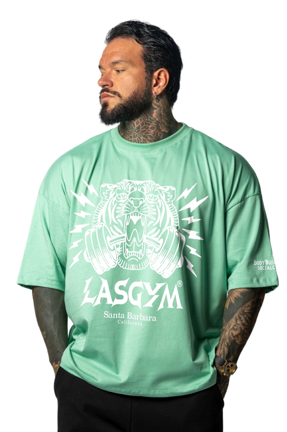 Camiseta oversize Silverlake Celeste EdT UNISEX