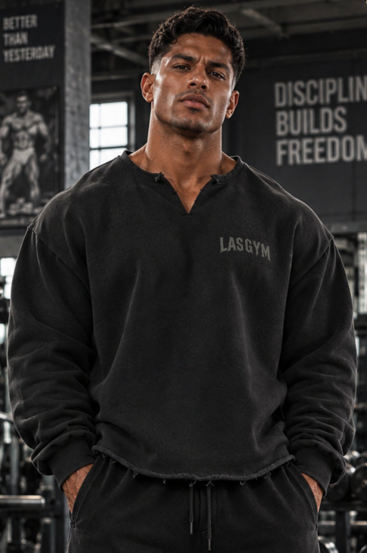 Golden Era Iron Paradise Black Sweatshirt