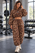 Relentless Metallic Oversized Cropped Hoodie