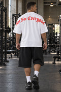 Golden Era This is War Black Oversized Shorts