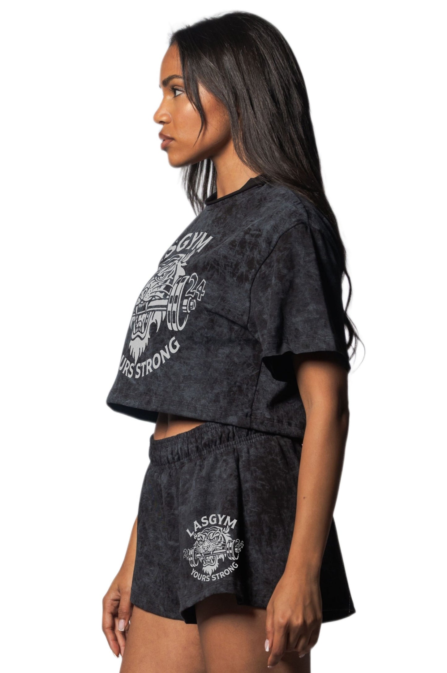 Bunker hill women's crop t-shirt
