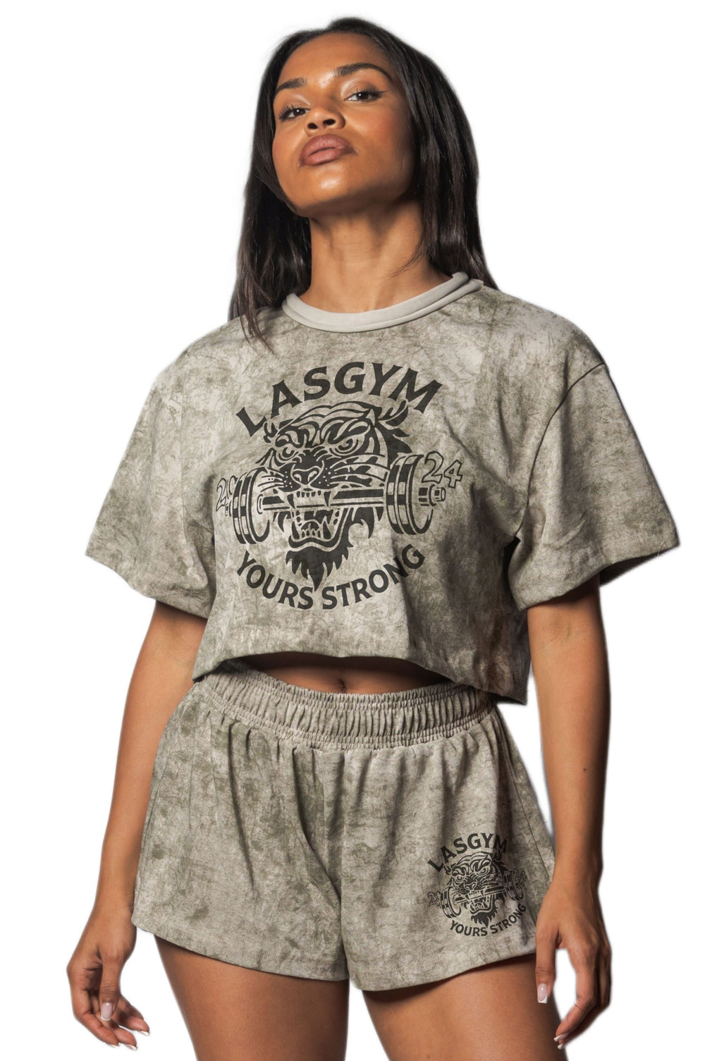 Bunker hill women's crop t-shirt